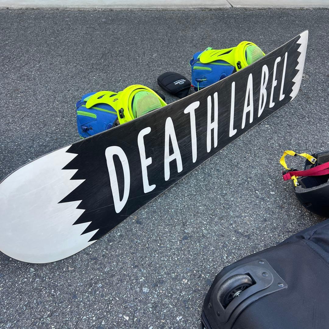 DEATH LABEL DEATH SERIES LTDスノーボード　板148