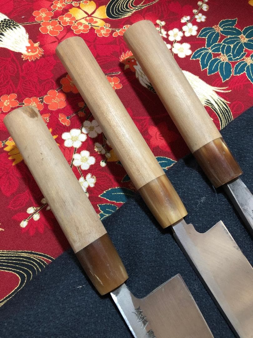 【研ぎ済み】玉白鋼・水牛口　正本　出刃包丁　柳刃包丁　刺身包丁　和包丁　釣り