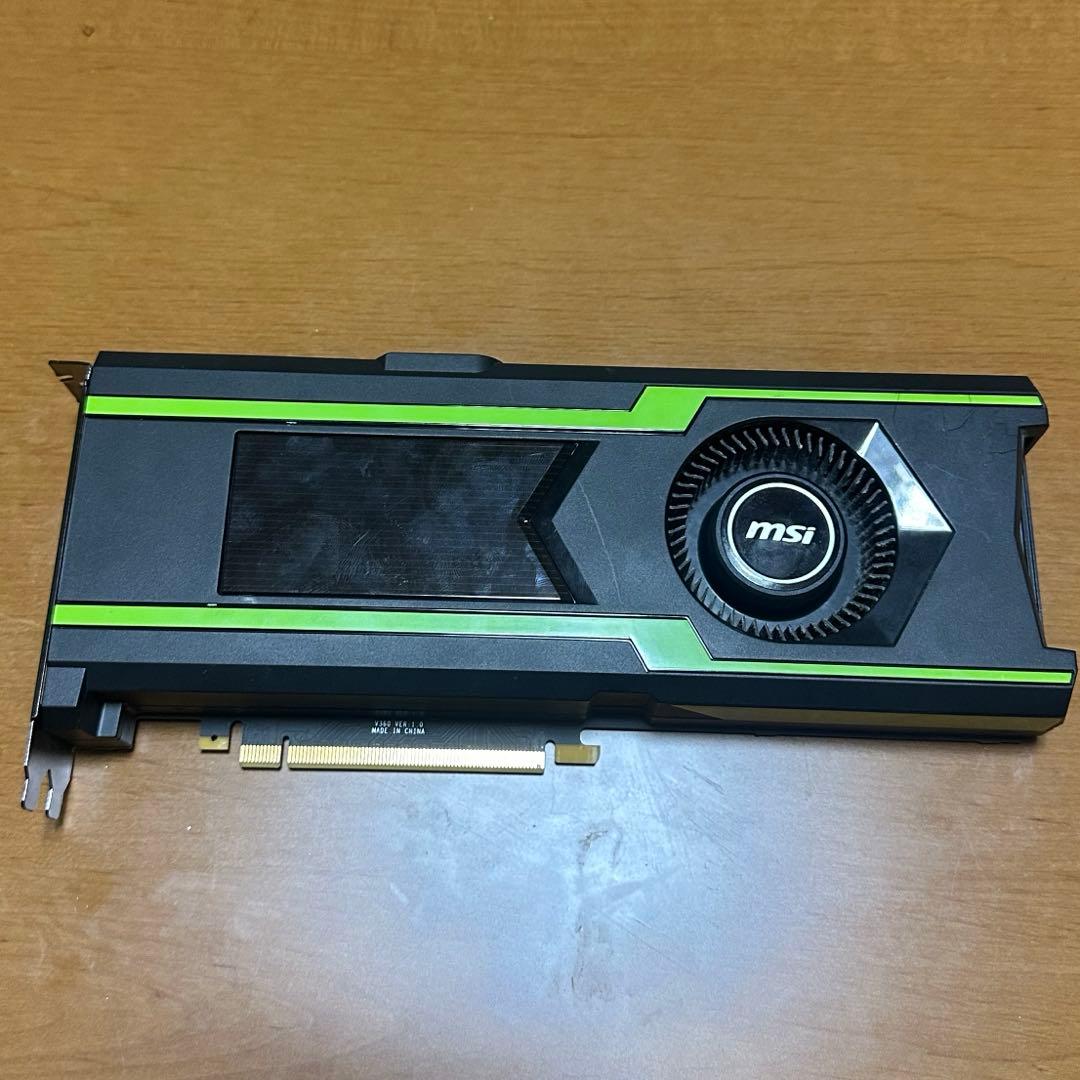 【動作確認済み】MSI AERO GEFORCE GTX 1080Ti