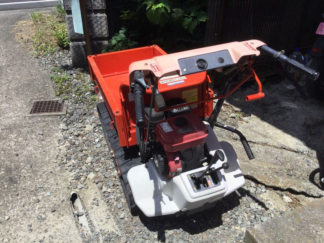 CANYCOM 筑水キャニコム クローラー運搬車 BP311 手動ダンプ