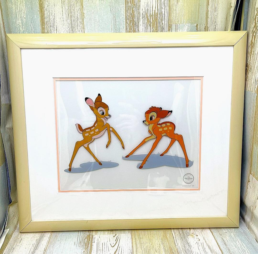 限定品 レア★バンビ Bambi ファリーン セル画 セリグラフィー★ディズニー