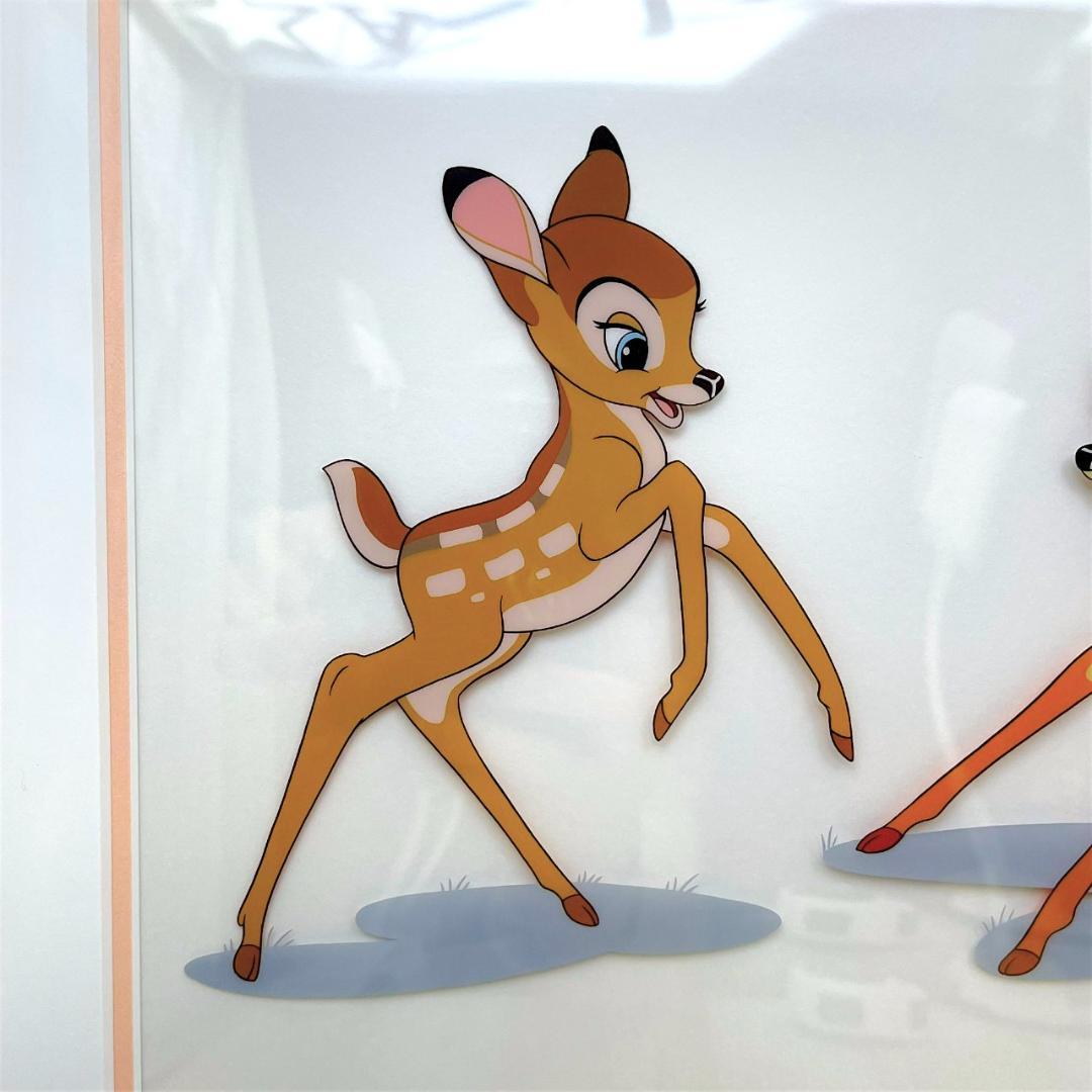 限定品 レア★バンビ Bambi ファリーン セル画 セリグラフィー★ディズニー