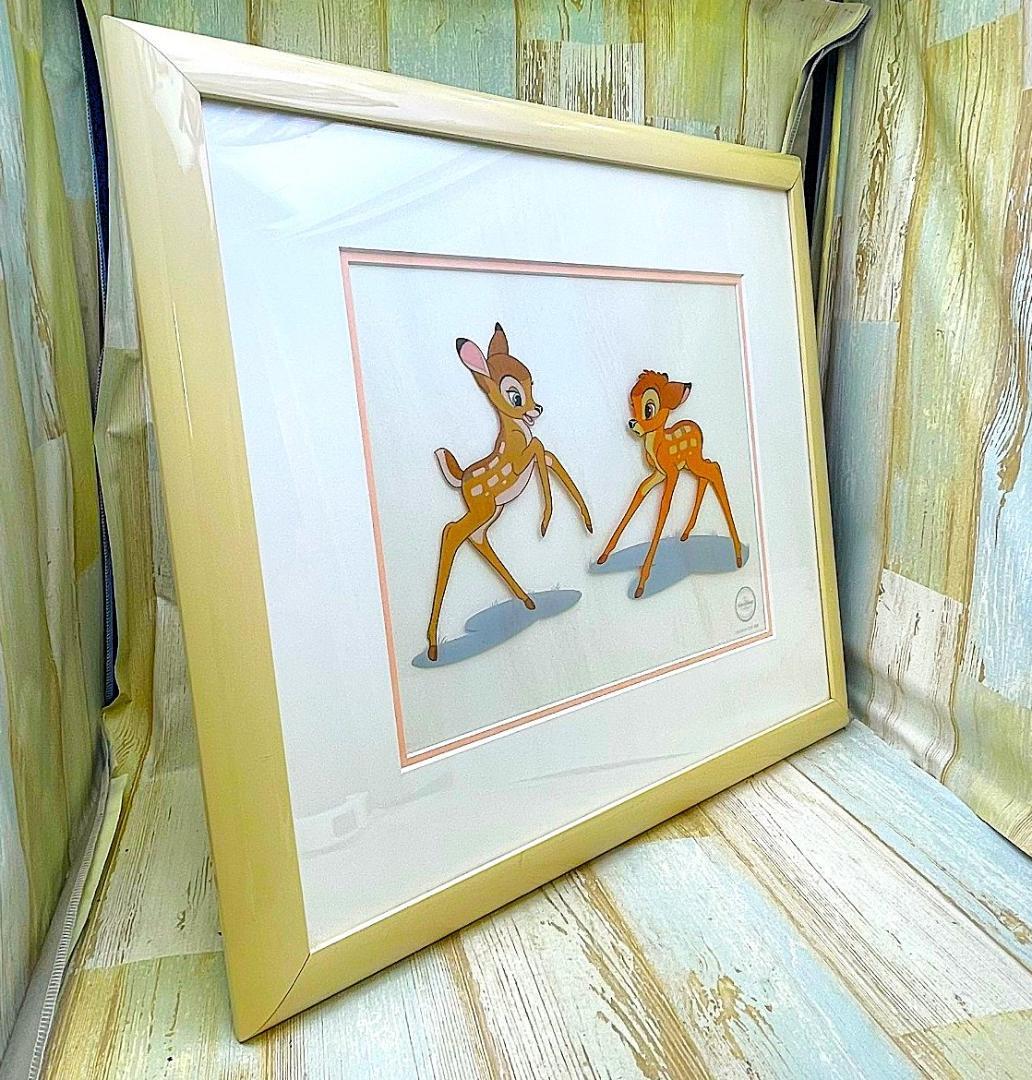 限定品 レア★バンビ Bambi ファリーン セル画 セリグラフィー★ディズニー