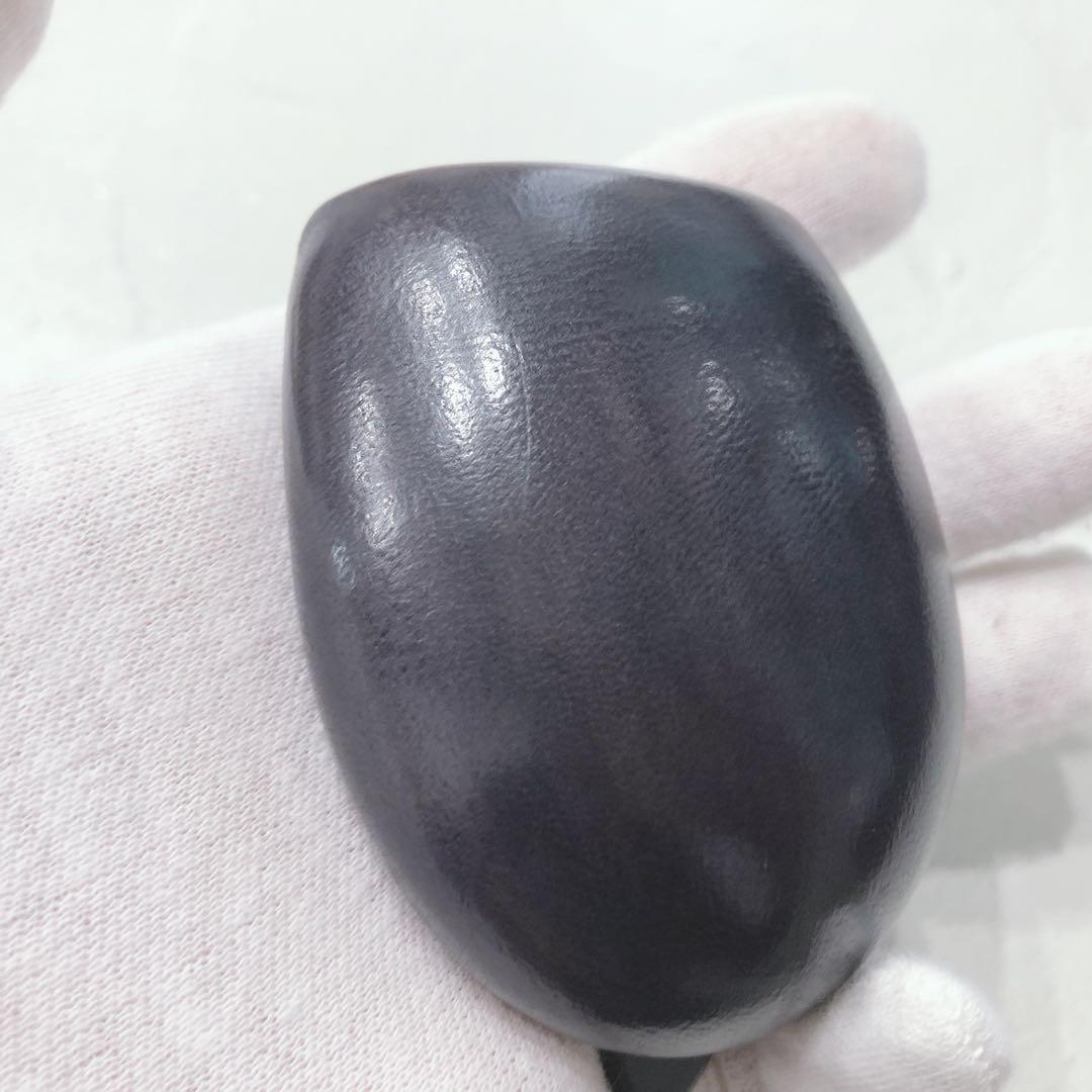 ☆未使用☆GANZO ケース マエストロ ダークグレー レザー コンパクト