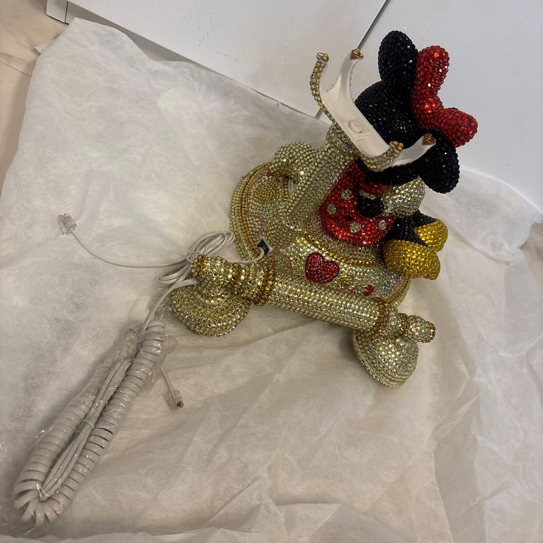 ミニーキャラクター電話 ミニー　受話器