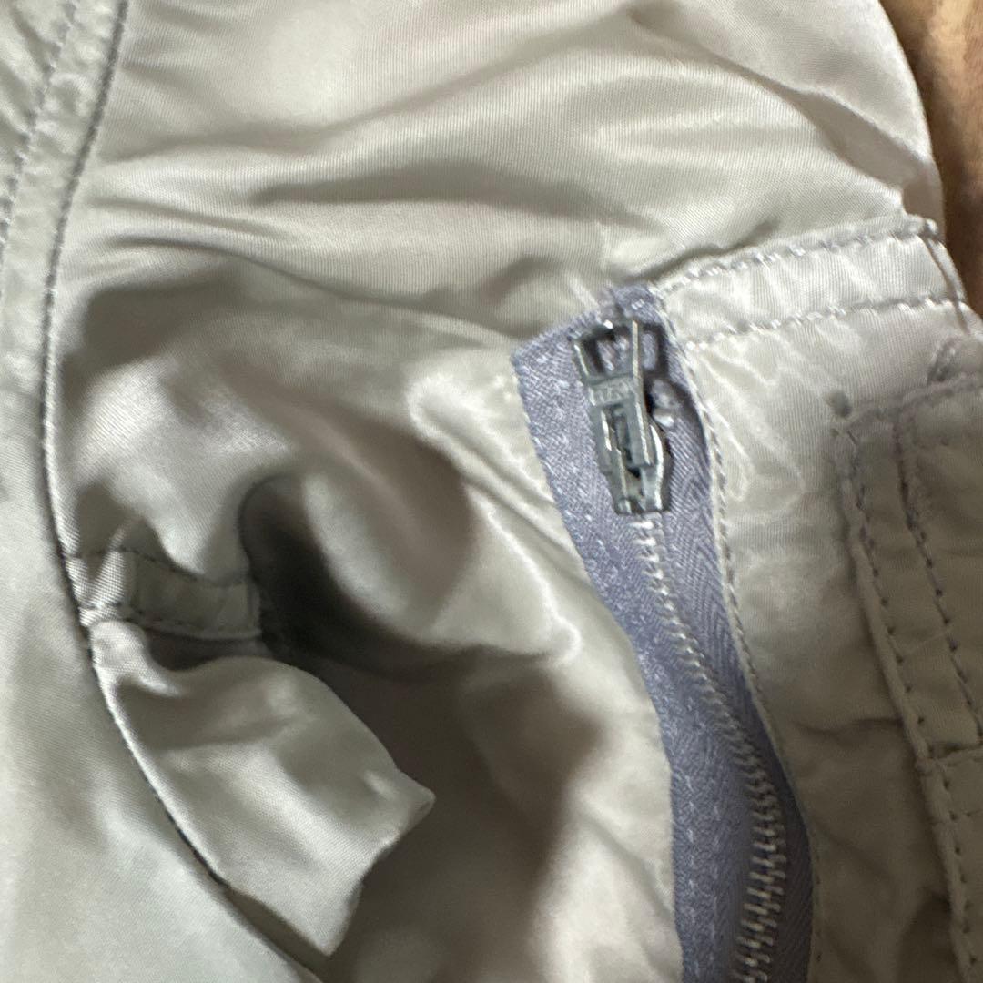 alpha ma1 90s 80s USA製 シルバー ldeal