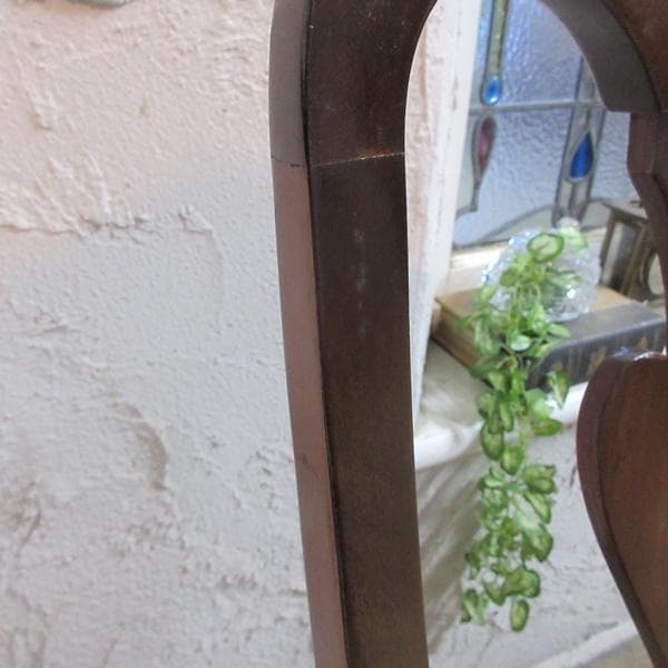 イギリス アンティーク 家具 クイーンアンチェア 猫脚 椅子 英国 4041e