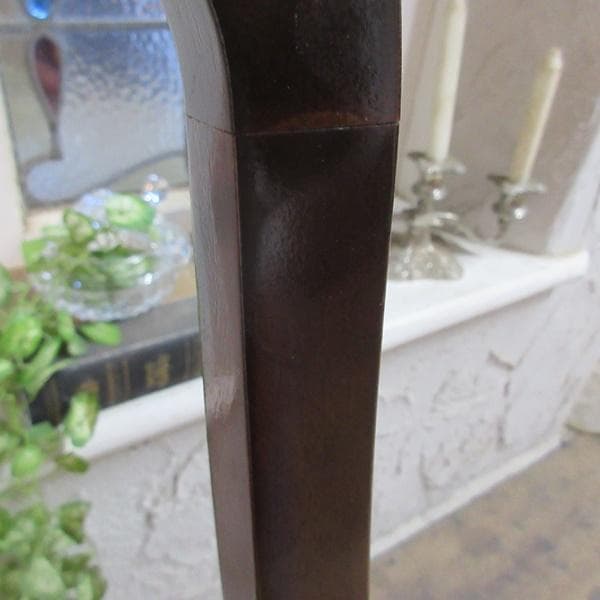 イギリス アンティーク 家具 クイーンアンチェア 猫脚 椅子 英国 4041e