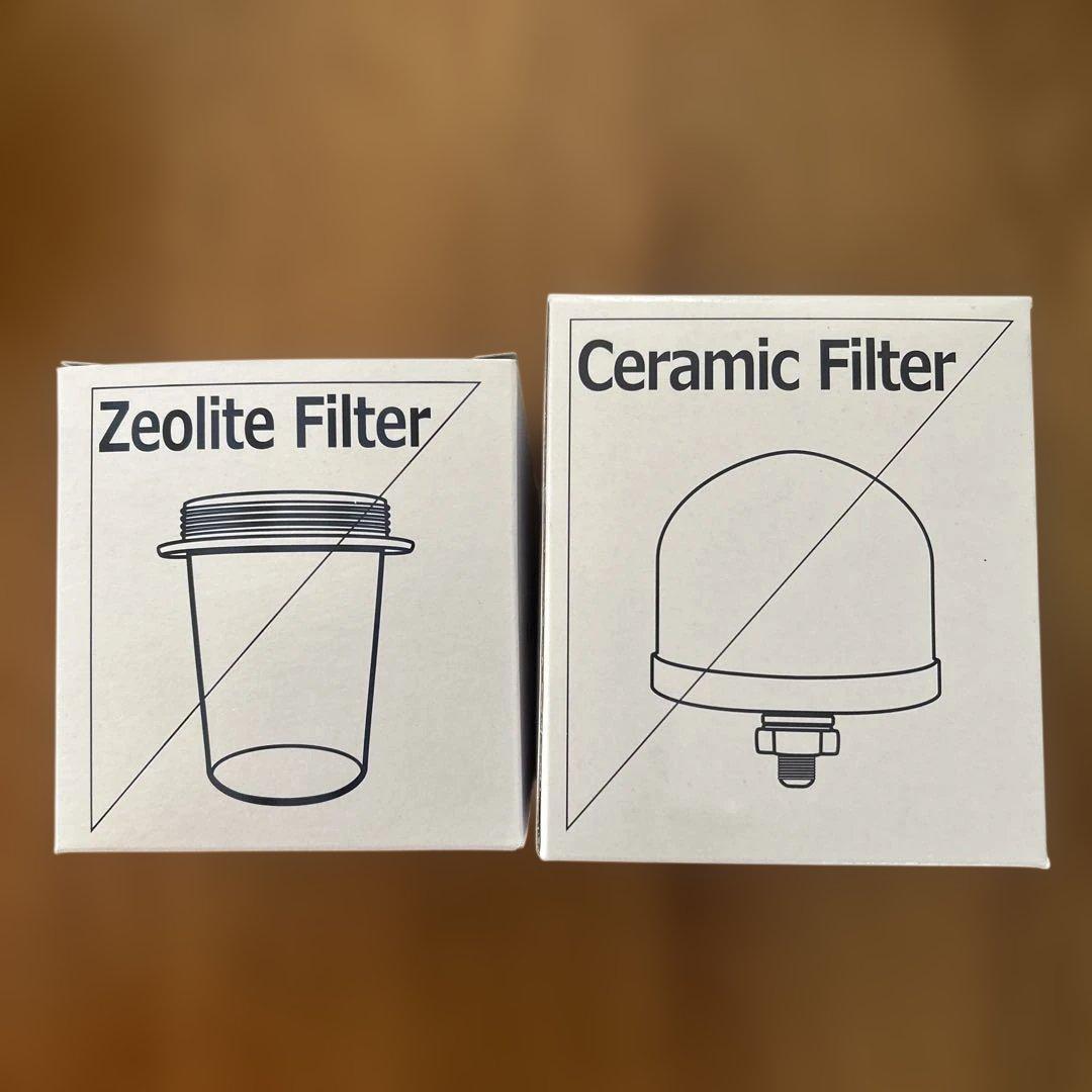 クラブエコウォーター　ゼオライト・セラミックフィルターセット