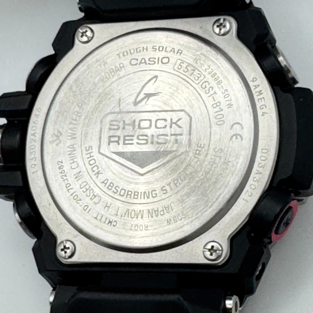 G-SHOCK GST-B100 Tough Solar ブラック/シルバー