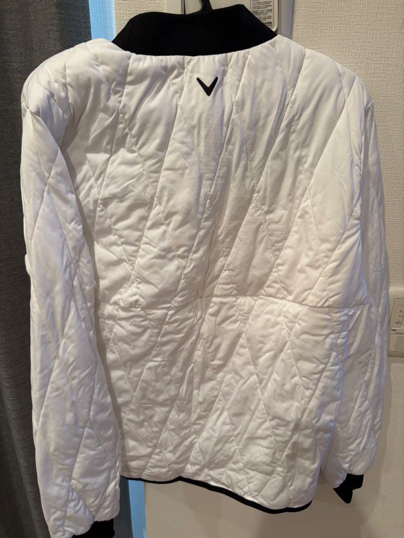 Callaway ホワイト キルティングジャケット