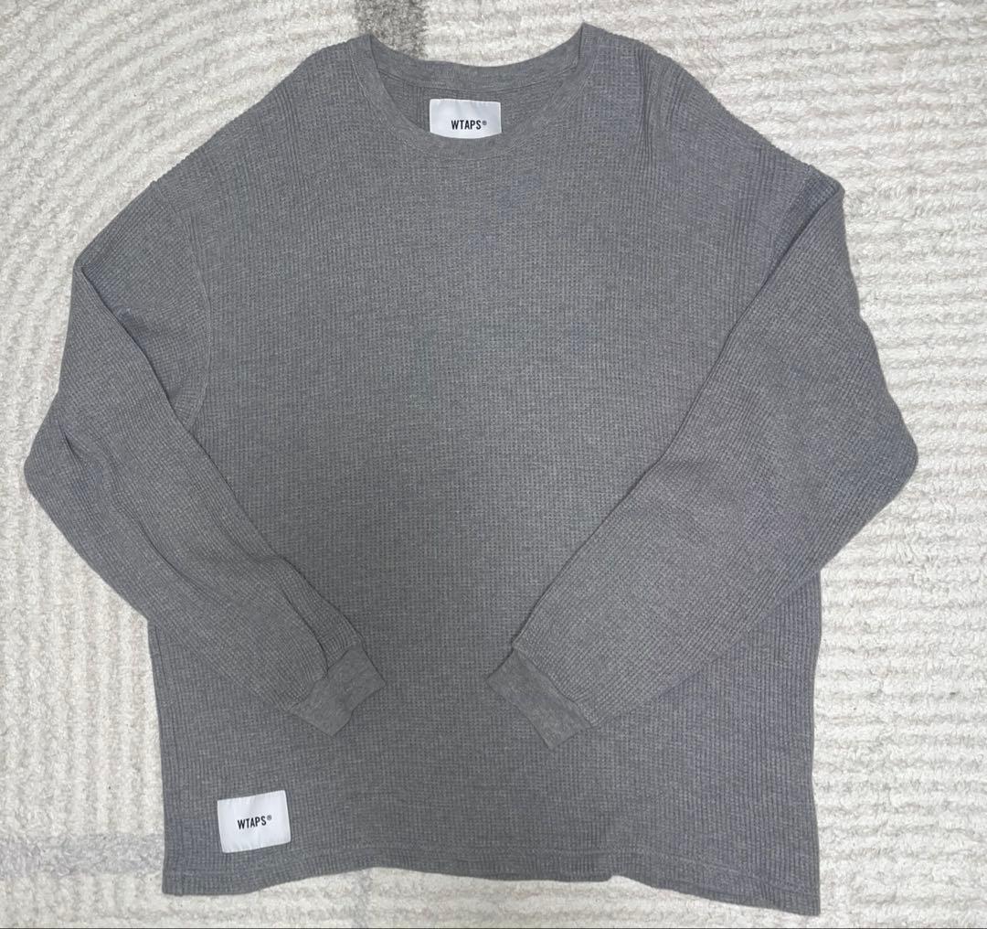 WTAPS WAFFLE L/S カラー GREY サイズ M 02