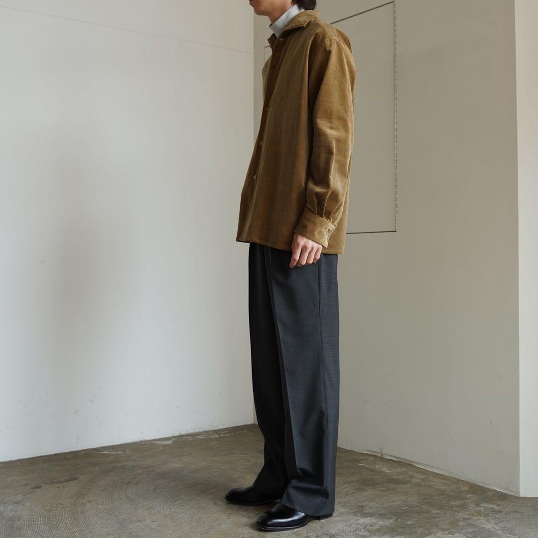トップス Auralee FINX CORDUROY SHIRT sample