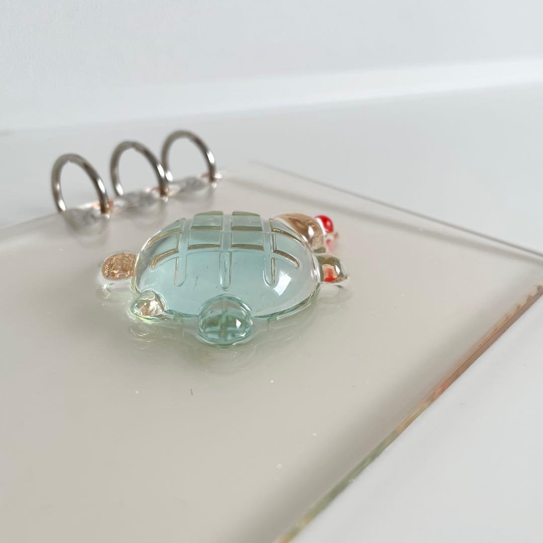 早い者勝ち　韓国　貯金　アクリルバインダー　バインダー　カバー　リフィル　亀