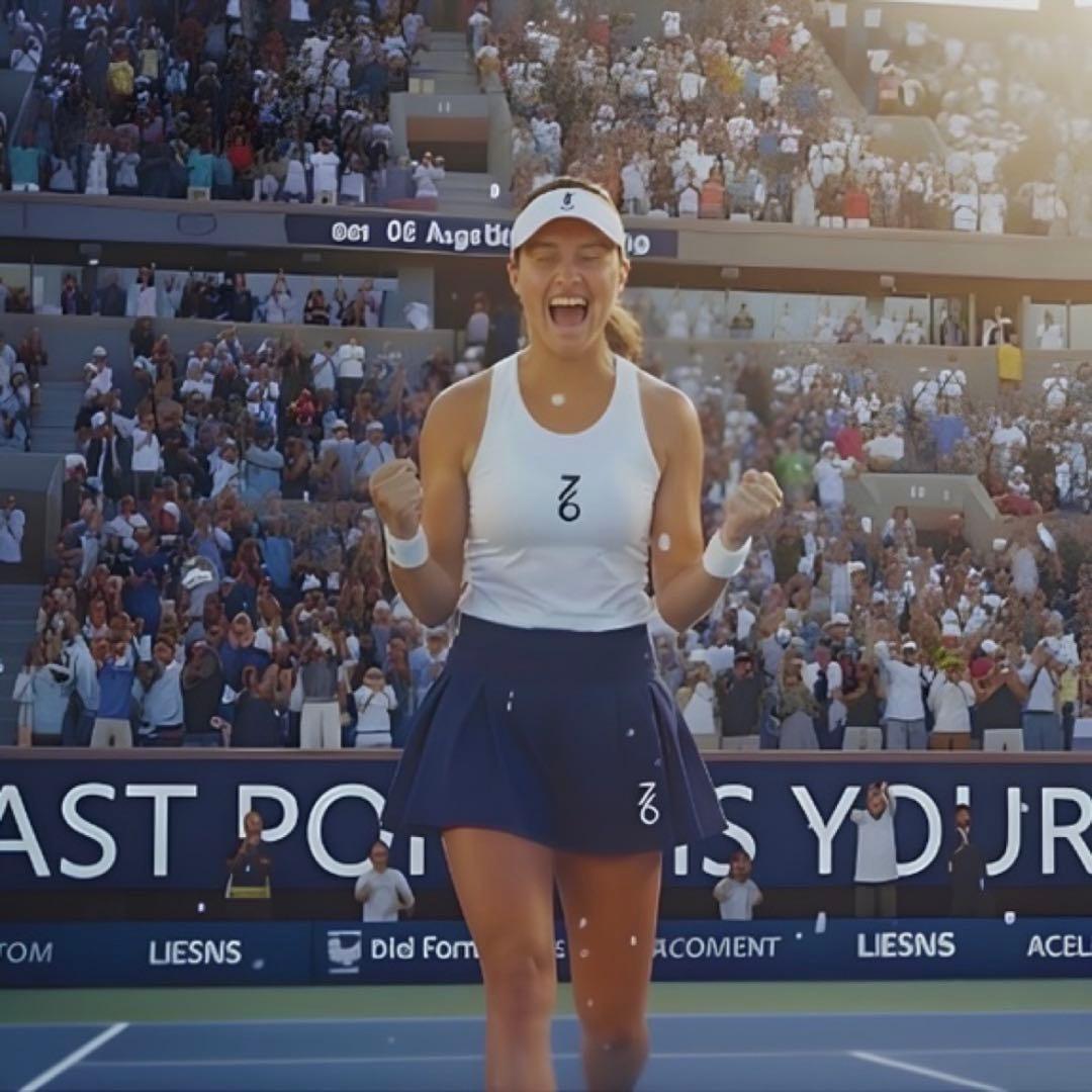 日本初上陸　セブンシックス　テニスウェア　ワンピース　グリーン　M