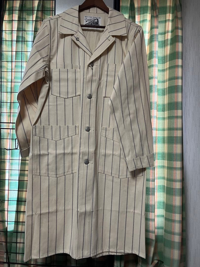 ダッパーズ dapper's エンジニアコート　クリーム　ロープ柄