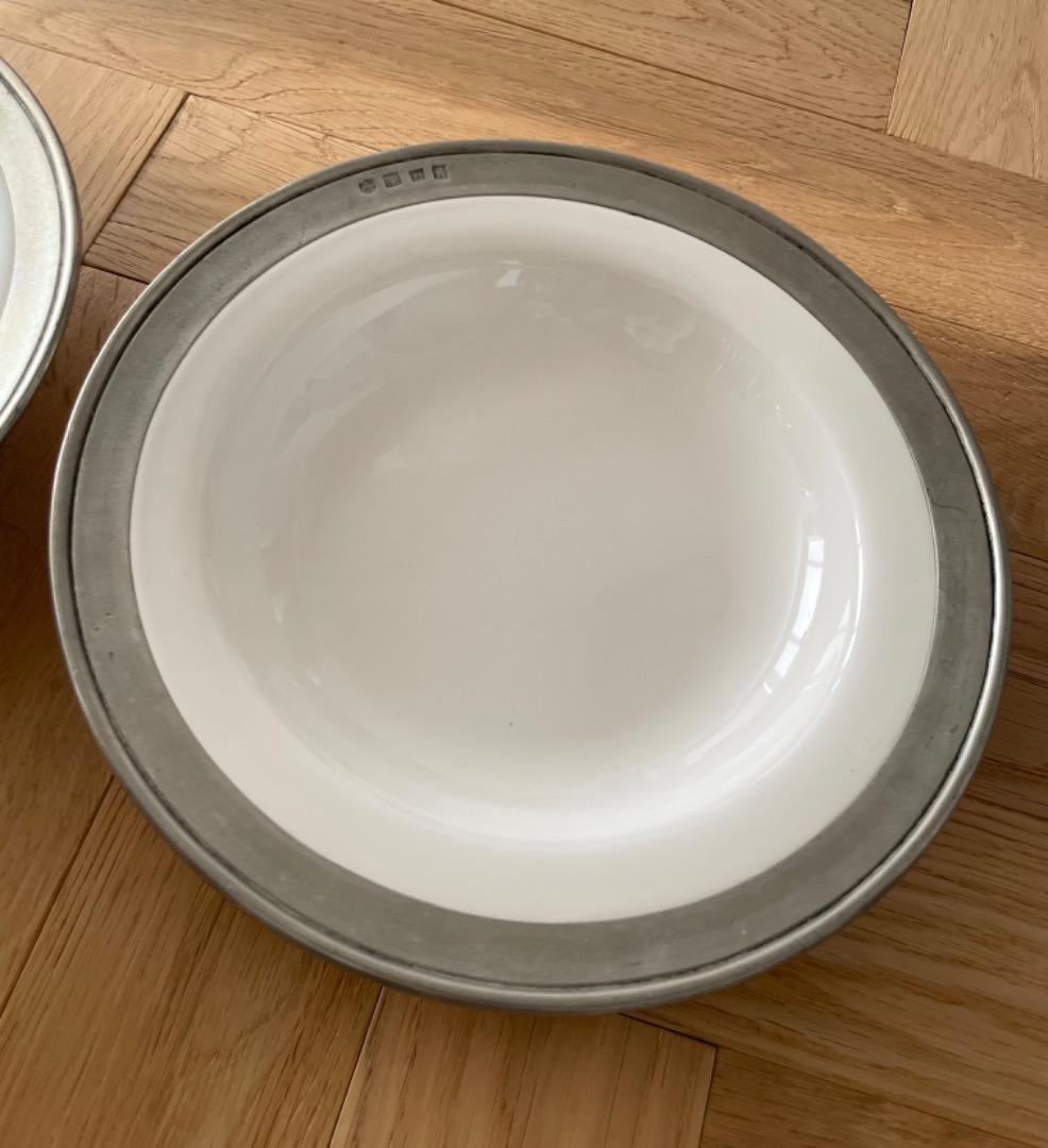 cosi tabellini スープ　パスタ　プレート 2枚セット　A