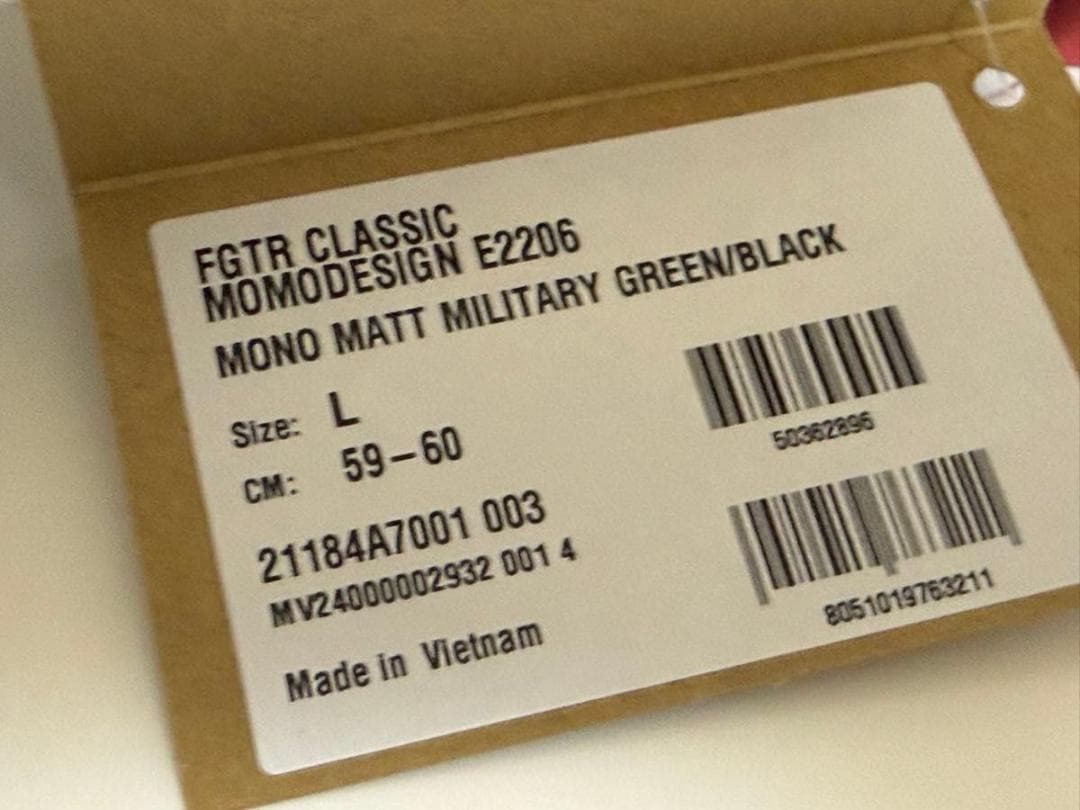 MOMO FGTR Classic ジェットヘルメット マットグリーン Lサイズ