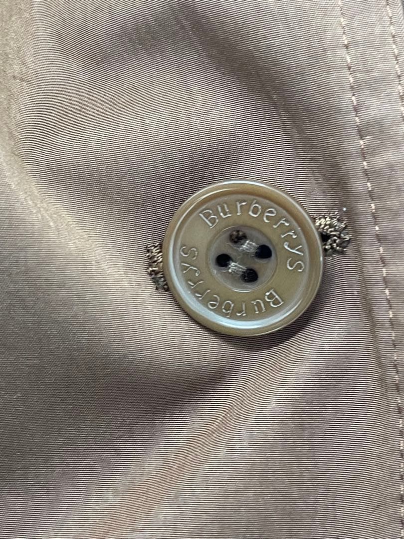 【美品】Burberrys ブラウン 2way フード付きシングルトレンチコート