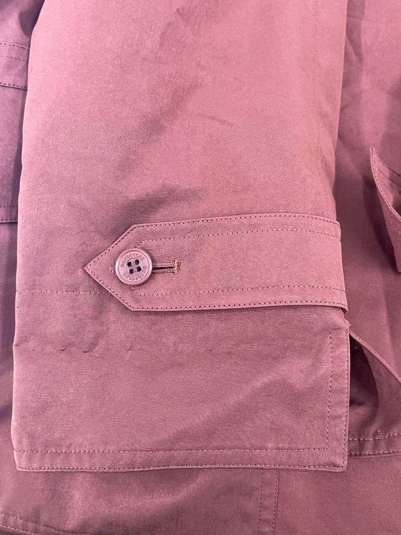 【美品】Burberrys ブラウン 2way フード付きシングルトレンチコート