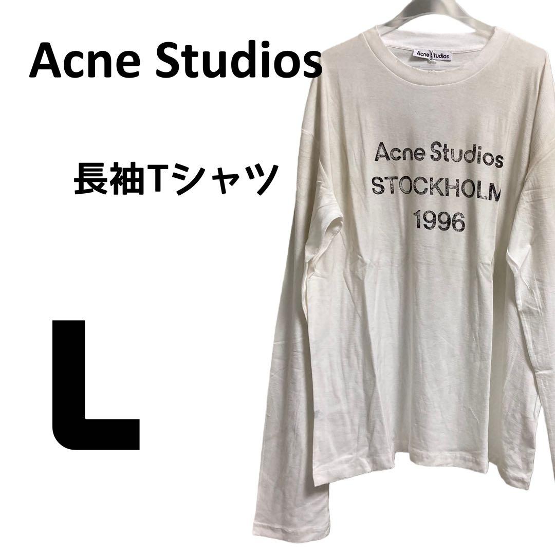 Acne Studios 長袖Tシャツ L ホワイト