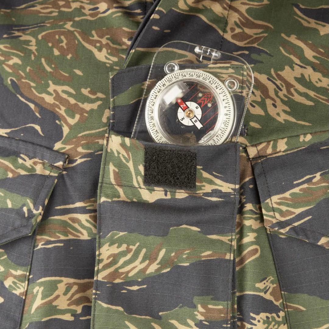 Platatac ジャングルシャツ フィールドシャツ S-R タイガーストライプ