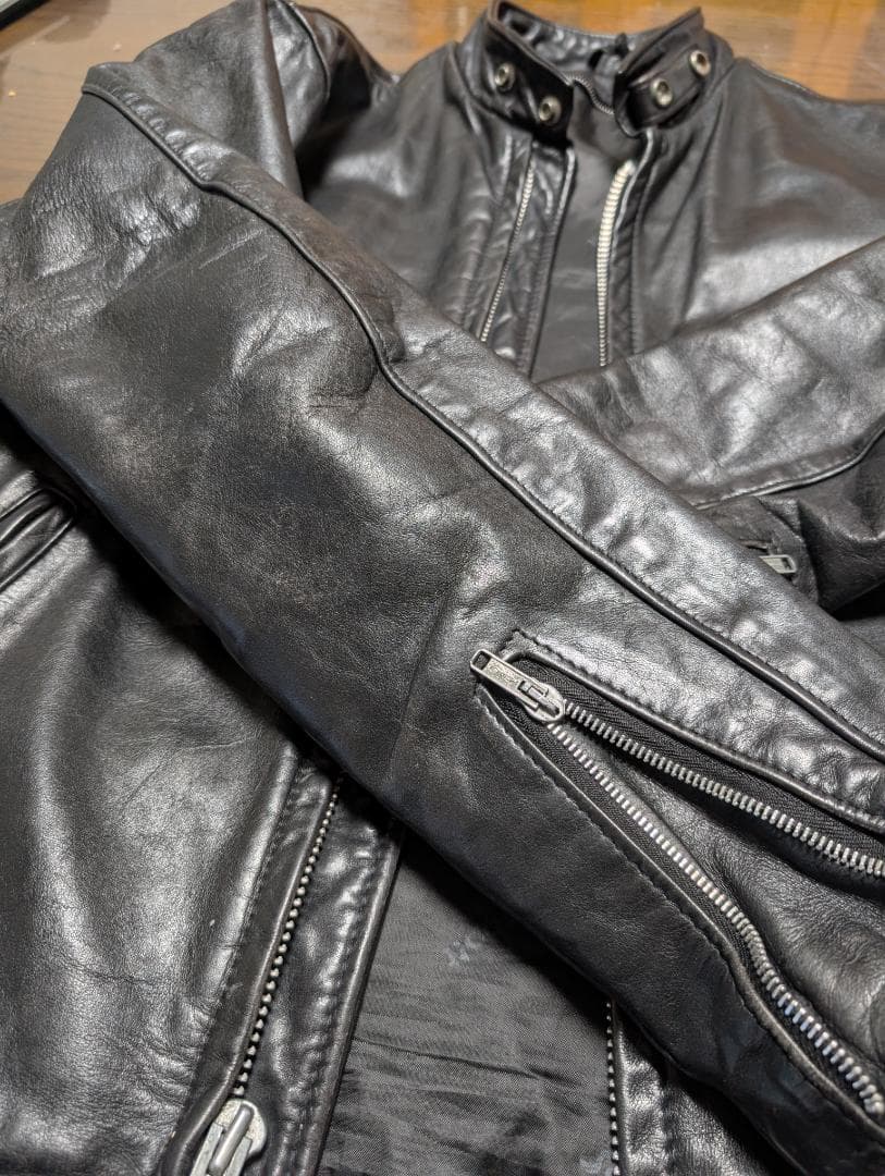 schott 141 シングルライダース　カウハイド サイズ40