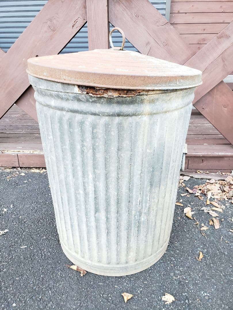 希少 50's ビンテージ US ダストボックス インテリア アメリカ雑貨