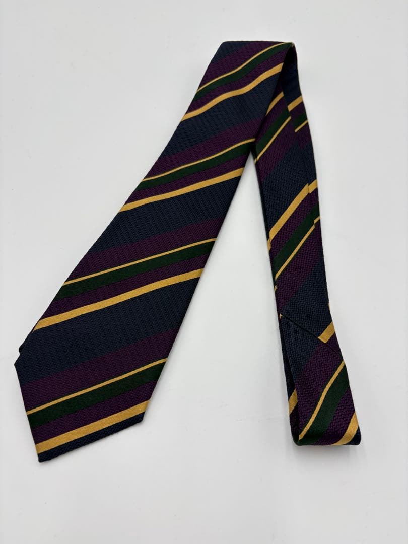 新品未使用　FRANCO BASSI ネクタイ　フランコバッシ　レジメンタル