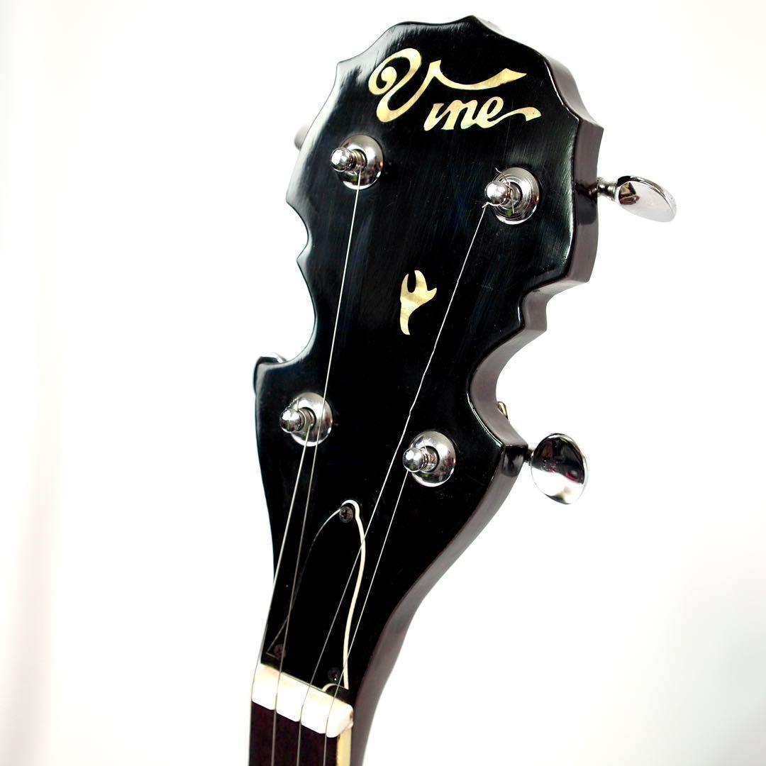 vine バンジョー fender Leo ヘッド リゾネーター ハードケース付