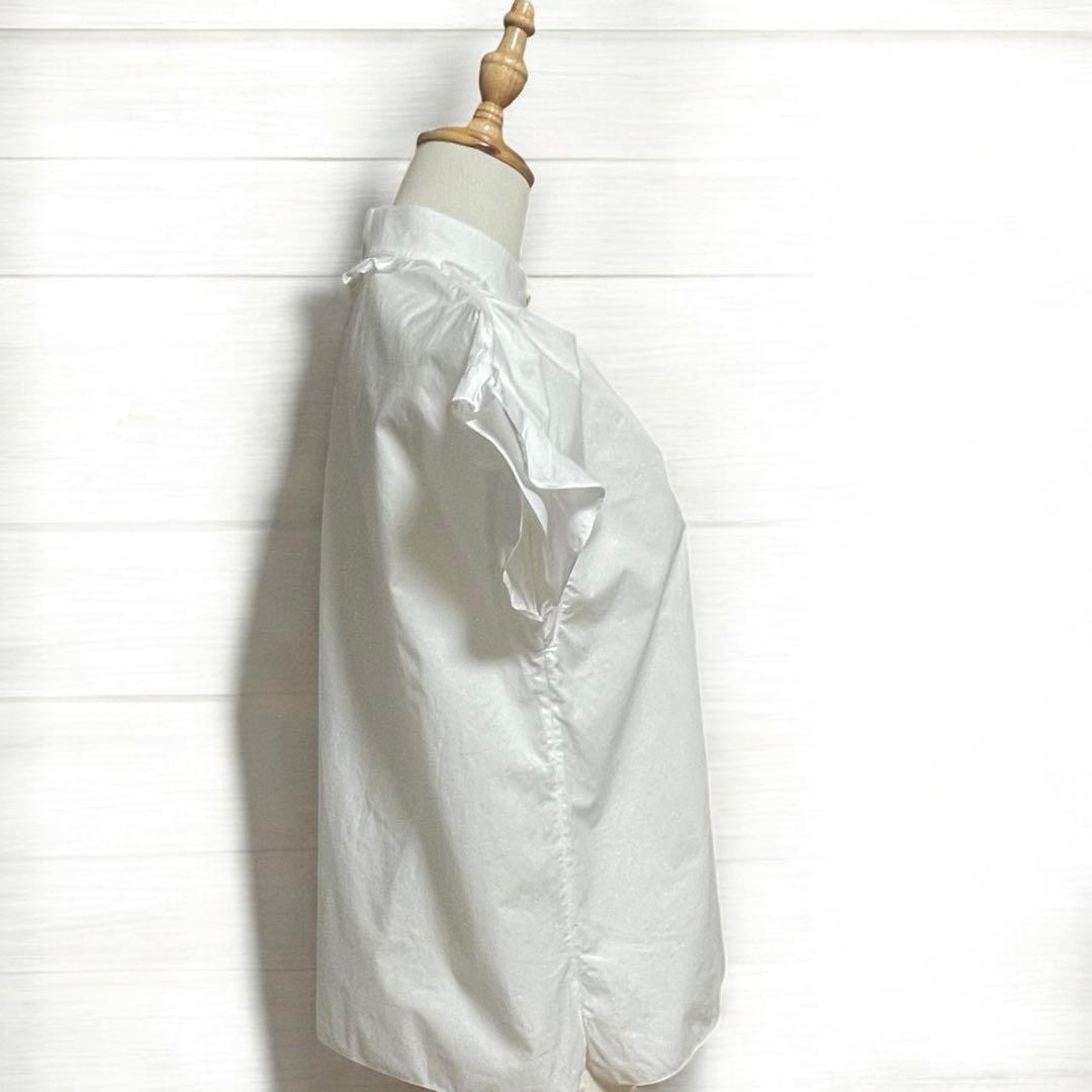 ルイヴィトン フリルブラウス 34(XS)フレンチスリーブ★クリーニング済