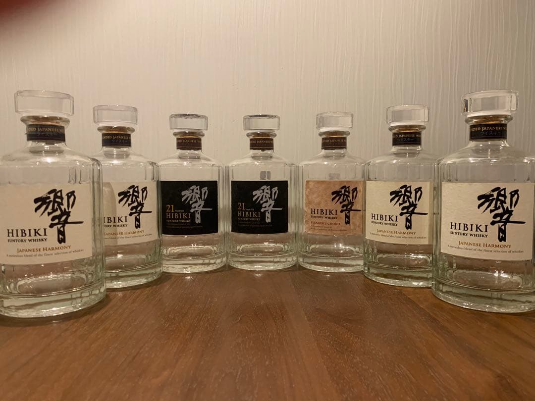 サントリー　響２１　響ブレンダーチョイス 響ジャパニーズハーモニー　空瓶セット