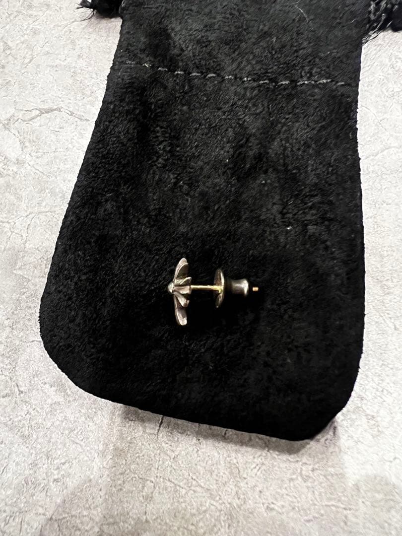 クロムハーツCH CRSS 2 FAT CHクロスファットスタッド ピアス