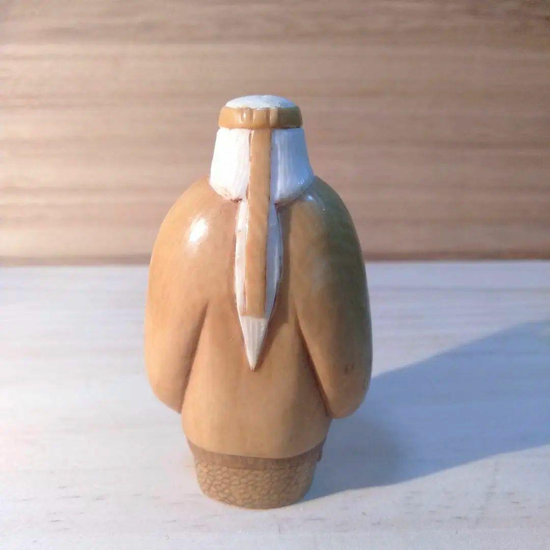 根付　嫗(おうな) 天然素材