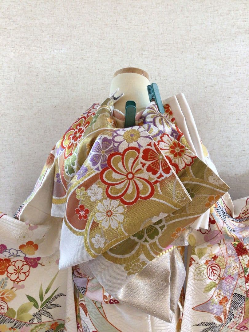 振袖フルセット　古典　白