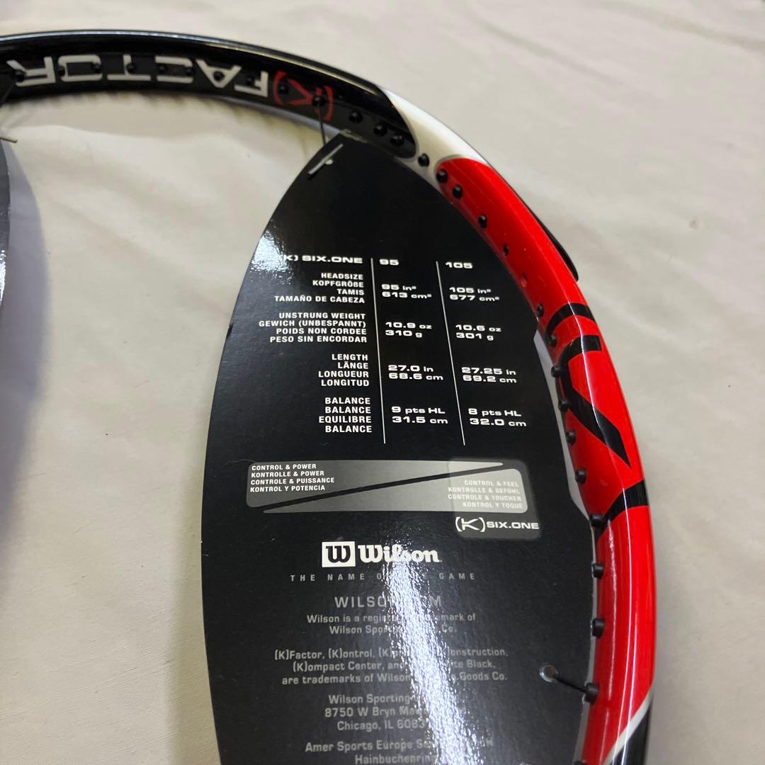 Wilson K Factor ６１　１０５　グリップ2