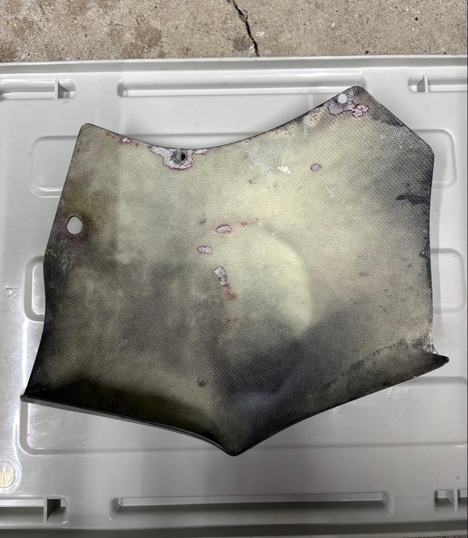 当時物！CBR250RR MC22 ゼッケンプレート 片目耐久 カウル