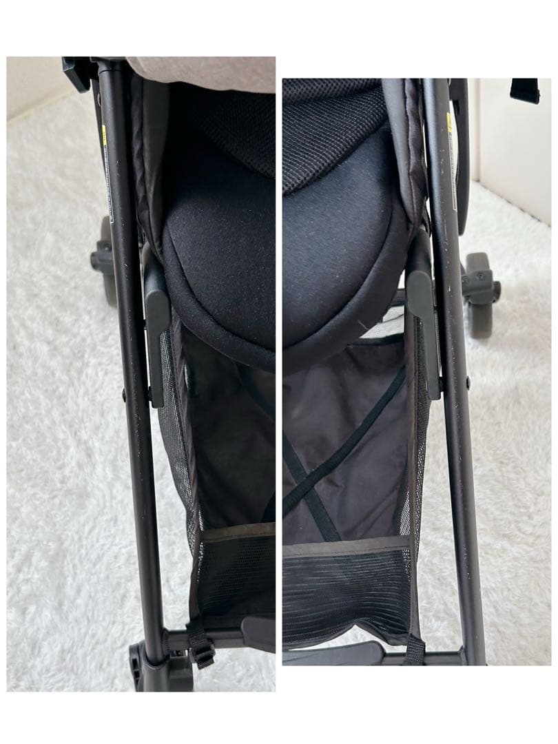 ✨美品✨ ピジョン ビングル BB3 CA-1 ベビーカー レザーハンドル