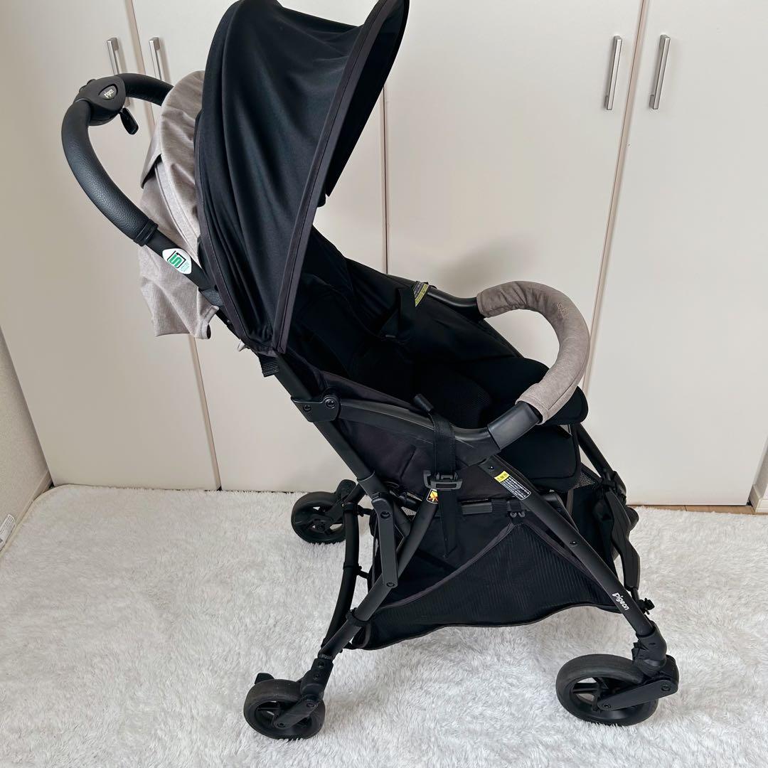 ✨美品✨ ピジョン ビングル BB3 CA-1 ベビーカー レザーハンドル