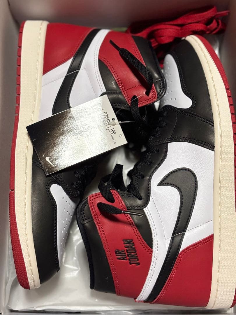 靴 air jordan1 high OG BlackToe Reimagined