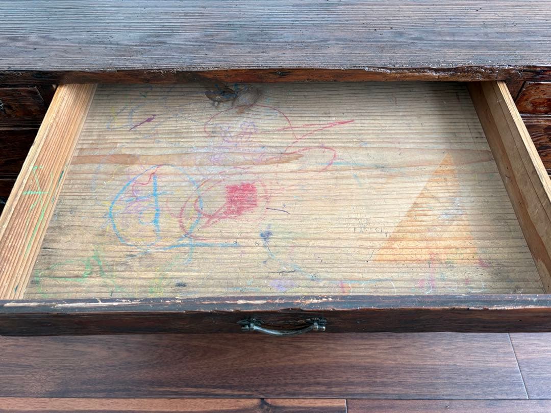 古道具　文机　座卓　ローテーブル　昭和レトロ　テレビ台