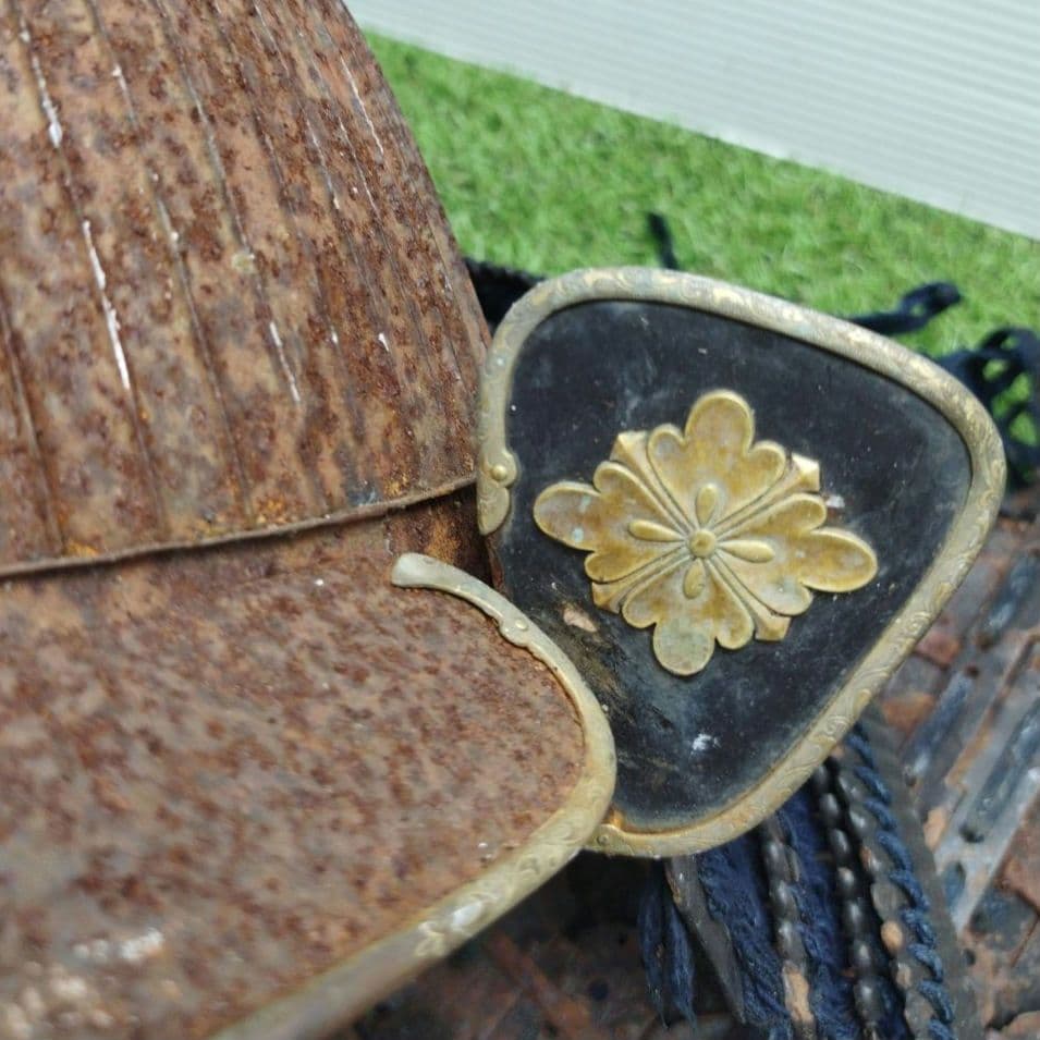 月*山様 無名 武具 鎧部品 アンティーク 骨董古武具 兜 甲冑