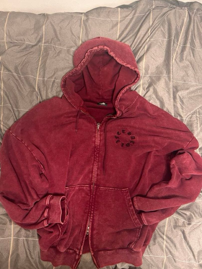 Thatslife ジップパーカー　 Lサイズ　レッド