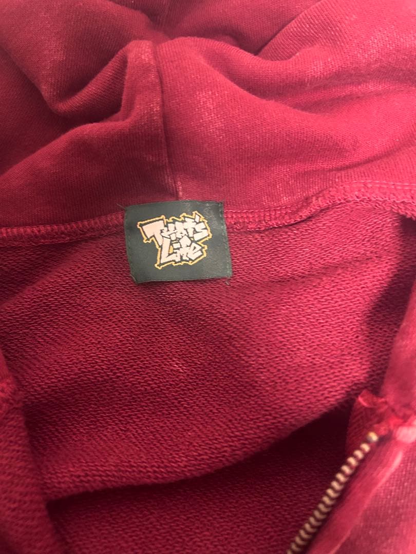 Thatslife ジップパーカー　 Lサイズ　レッド