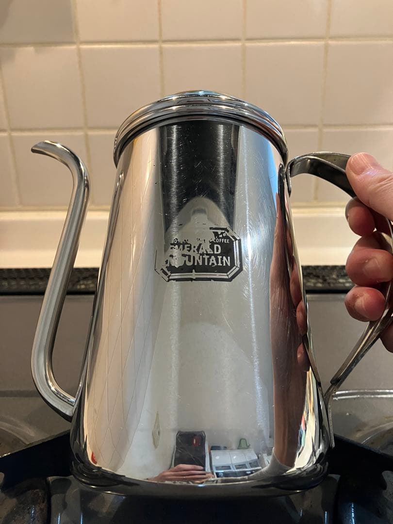 【珍品】カリタ Kalita コーヒーポット ステンレス製 細口 1.2L