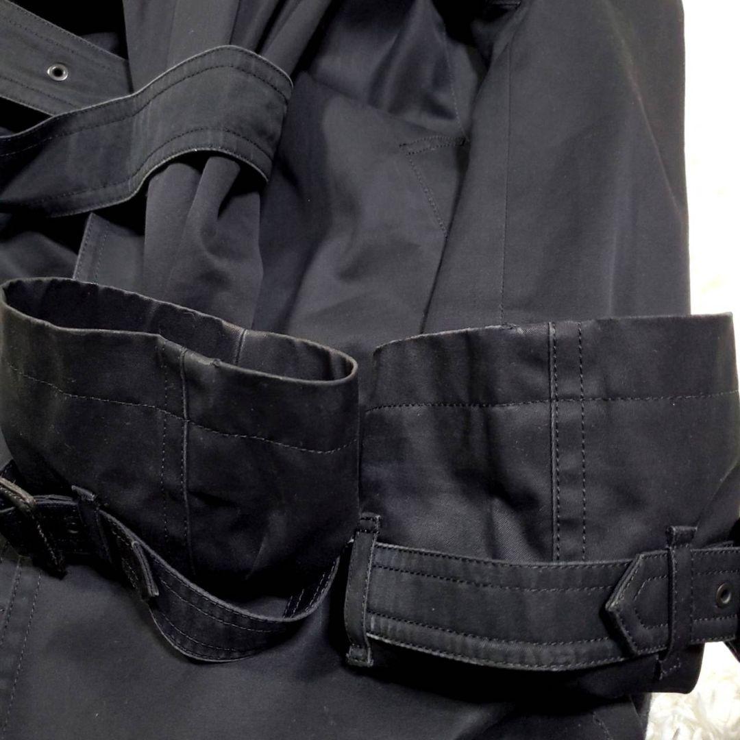 M バーバリーブラックレーベル トレンチ コート黒 中綿 ライナー ノバチェック