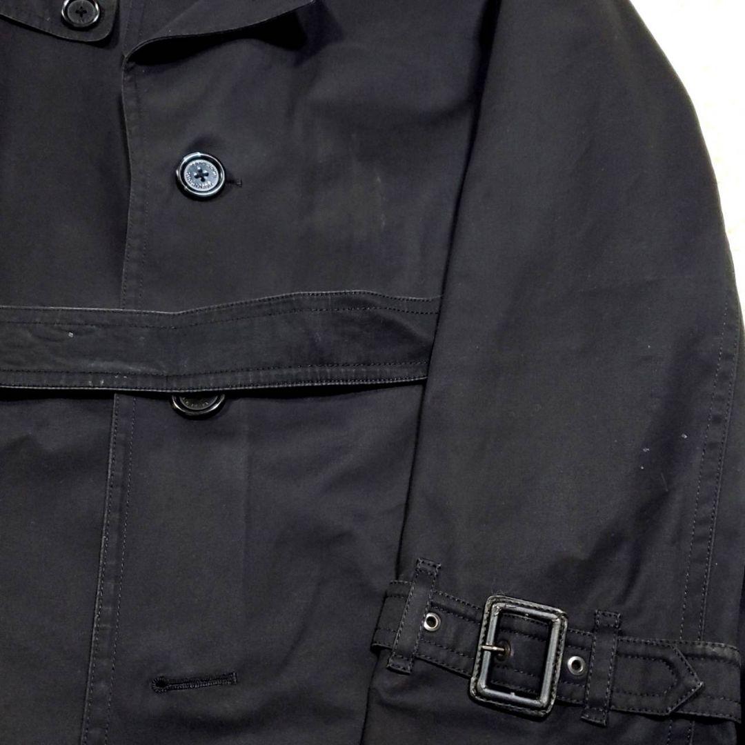 M バーバリーブラックレーベル トレンチ コート黒 中綿 ライナー ノバチェック