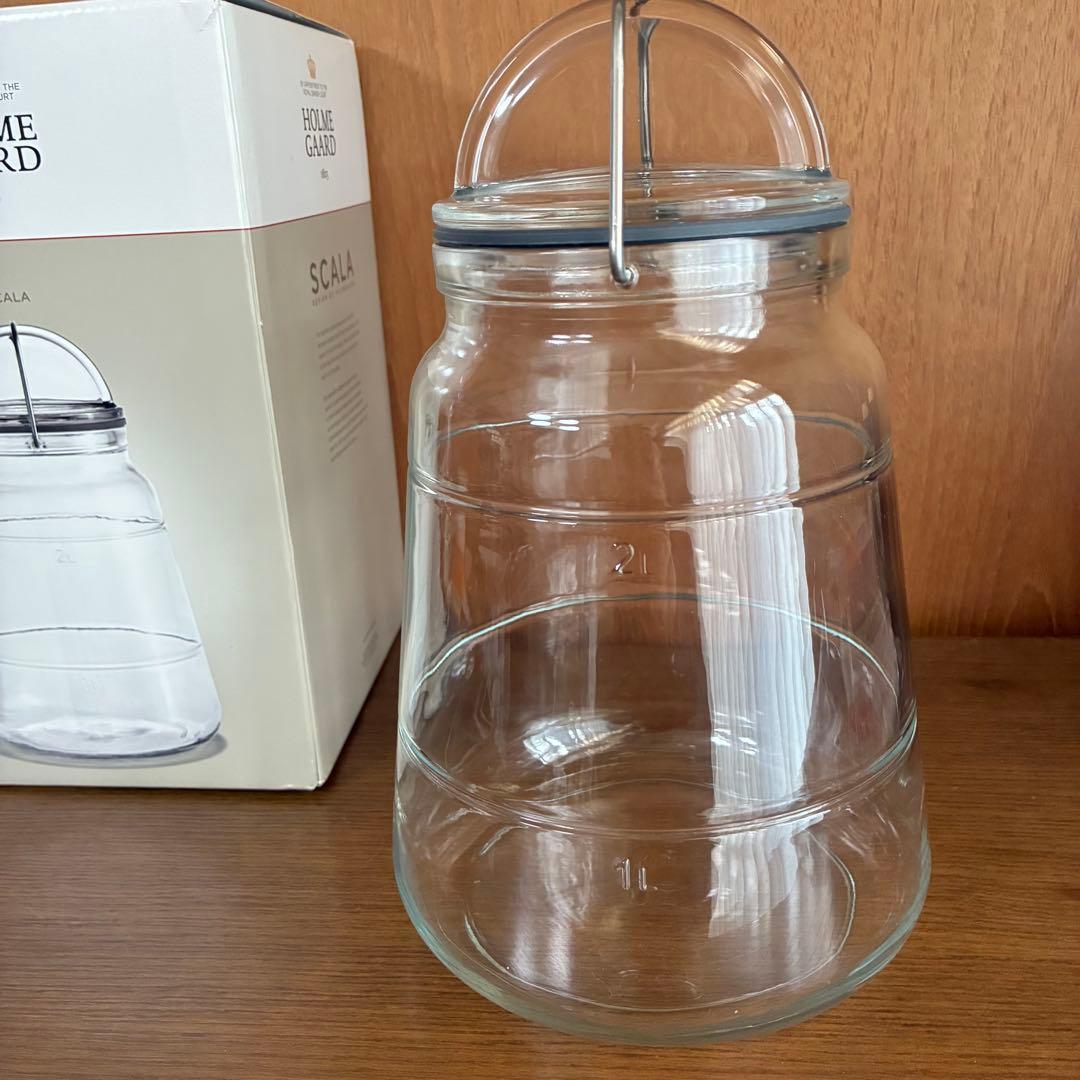 廃盤 scope スコープ ホルムガード SCALA ガラスキャニスター 2L