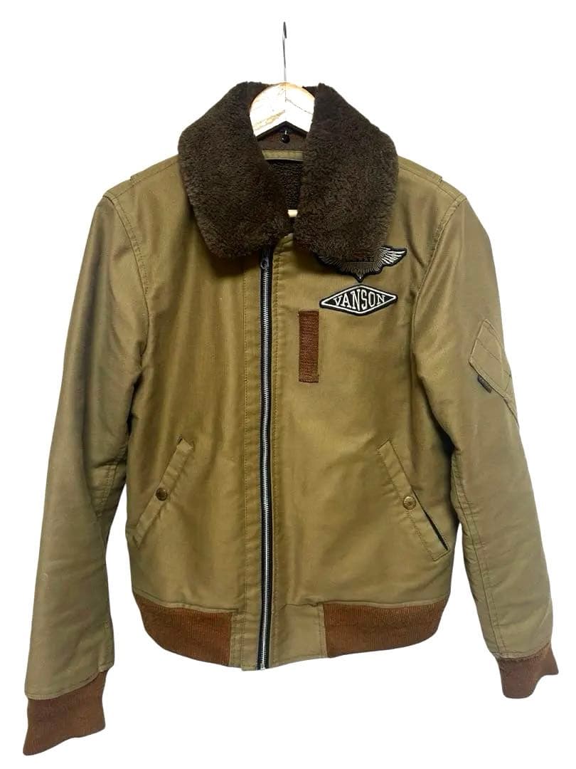 VANSON B-15フライトジャケット