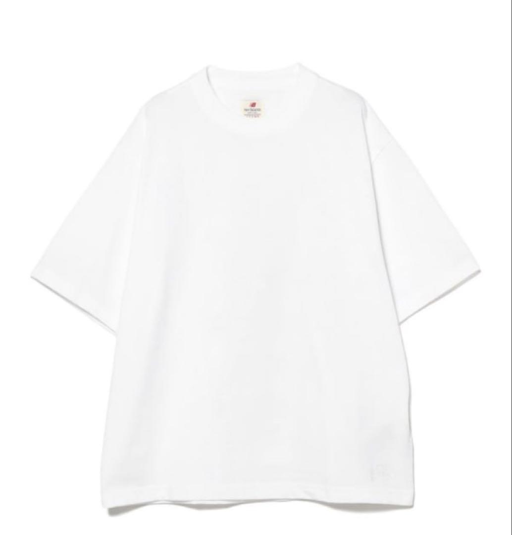 トップス BEAMS New Balance Washed graphicT-shirts